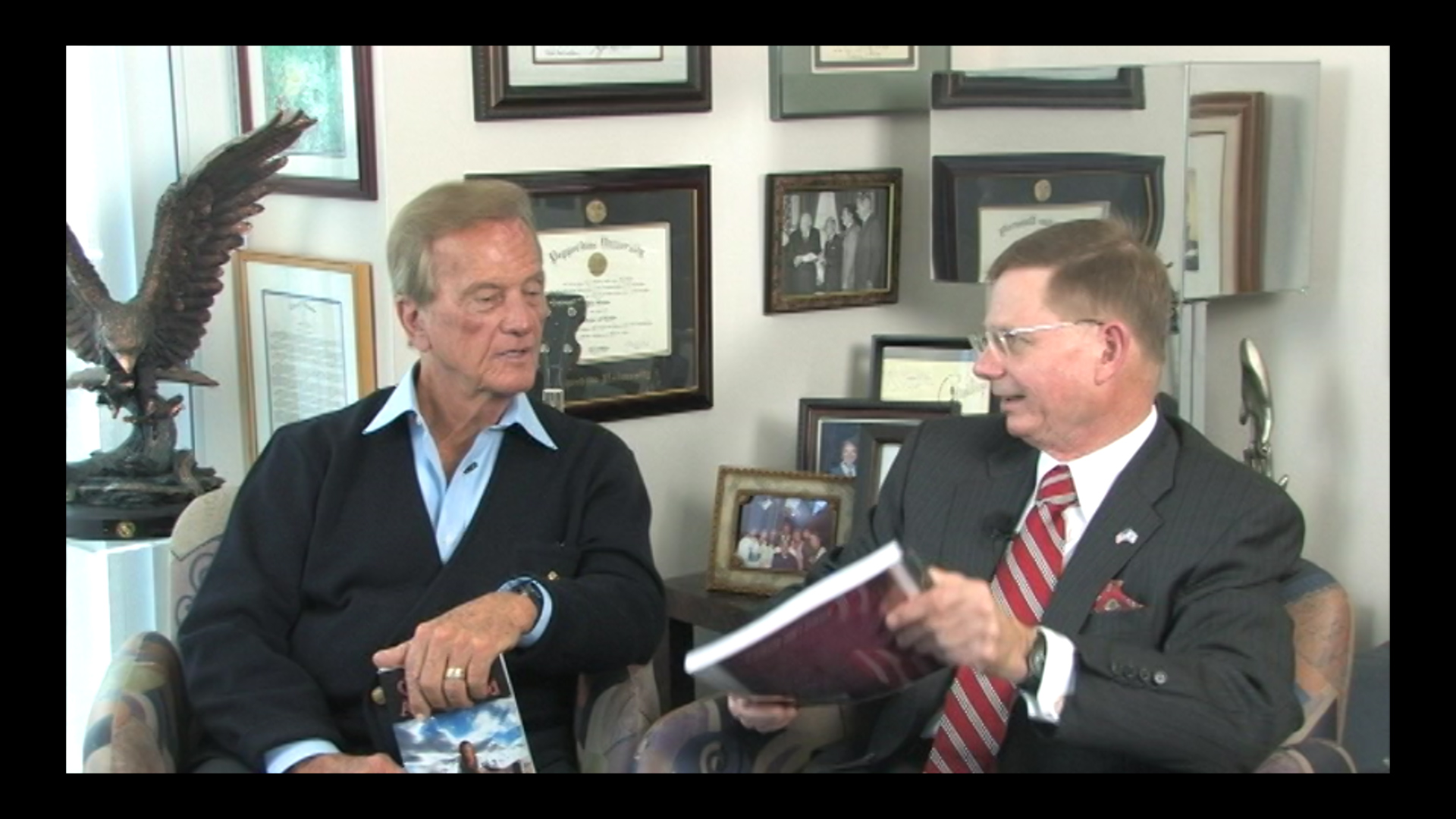 Pat Boone and Tom Tamarkin